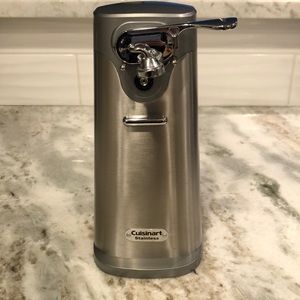 Cuisinart stainless steel electric can opener. Gently used. Works great